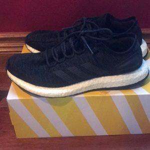Men’s adidas PureBoost Boost Core Black Size 11